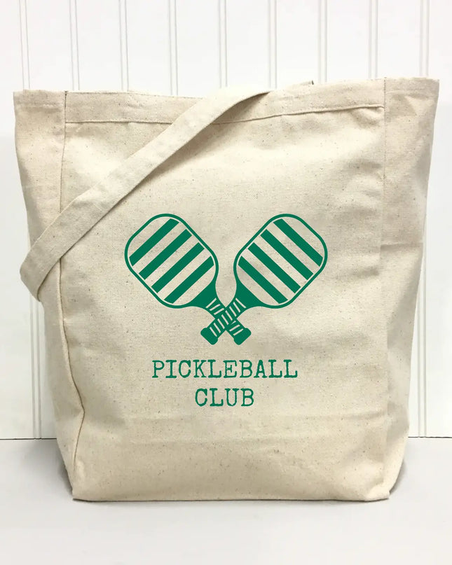 Pickleball Club Tote Bag