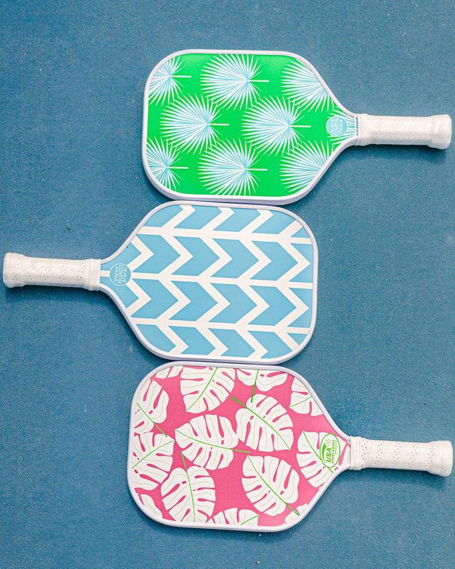 Preppy Palm Designer Pickleball Paddle