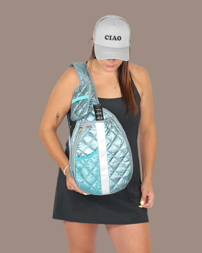 Lemonbella Seafoam Pickleball Sling Crossbody