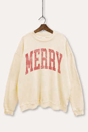 "MERRY" SWEATSHIRT
