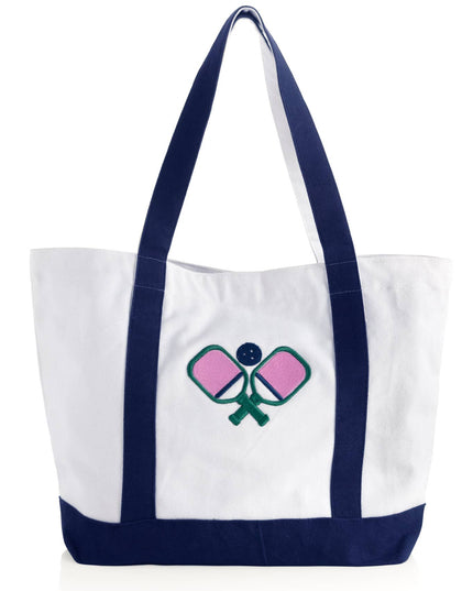 PICKLEBALL PADDLES TOTE, IVORY