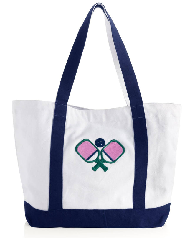 PICKLEBALL PADDLES TOTE, IVORY