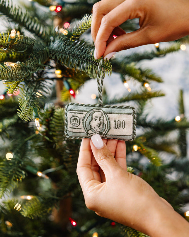 $100 Bill Ornament