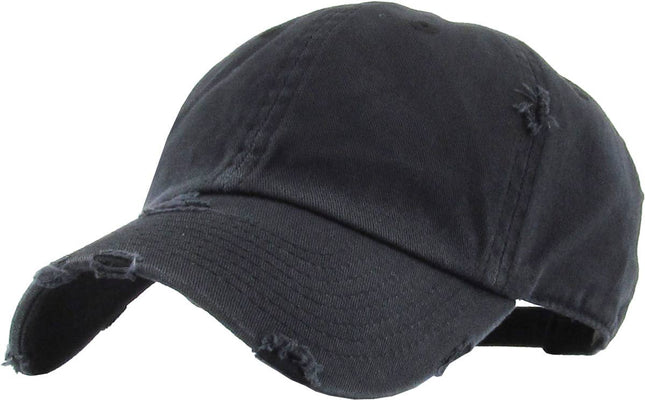 "PADDLES" Exclusive Embroidered Vintage Distressed Washed Style Baseball Caps