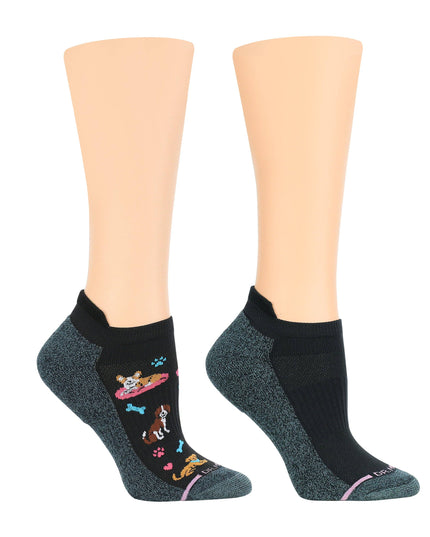 Stay Home Dogs | Ankle Compression Socks For Women