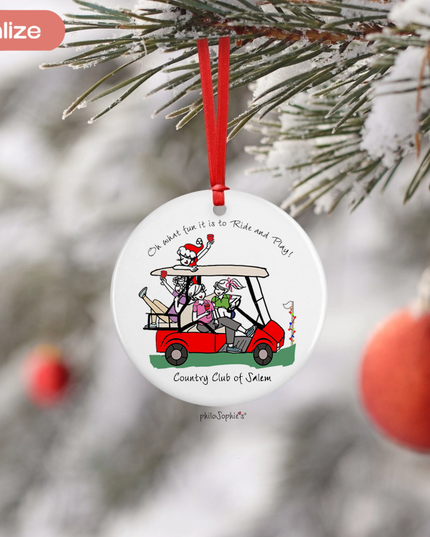 Golf Ornament