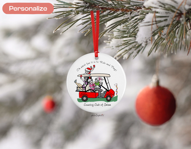 Golf Ornament