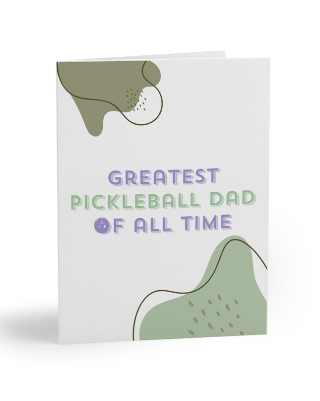 Greatest Pickleball Dad of All Time Greeting Card