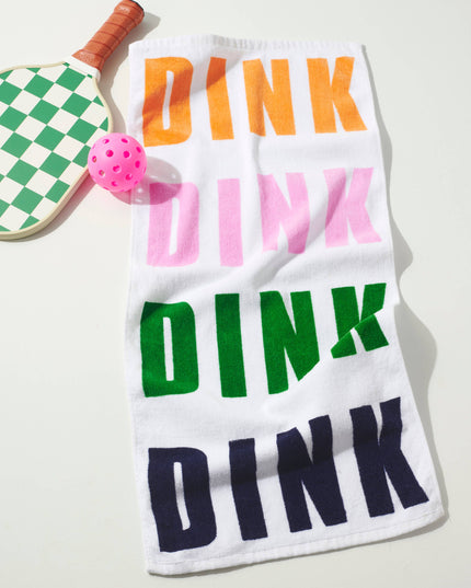 "DINK DINK DINK" PICKLEBALL TOWEL