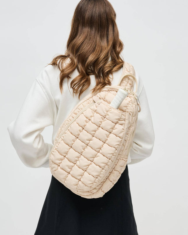 Match Point - Quilted Puffer Pickleball-Paddle Tennis Sling