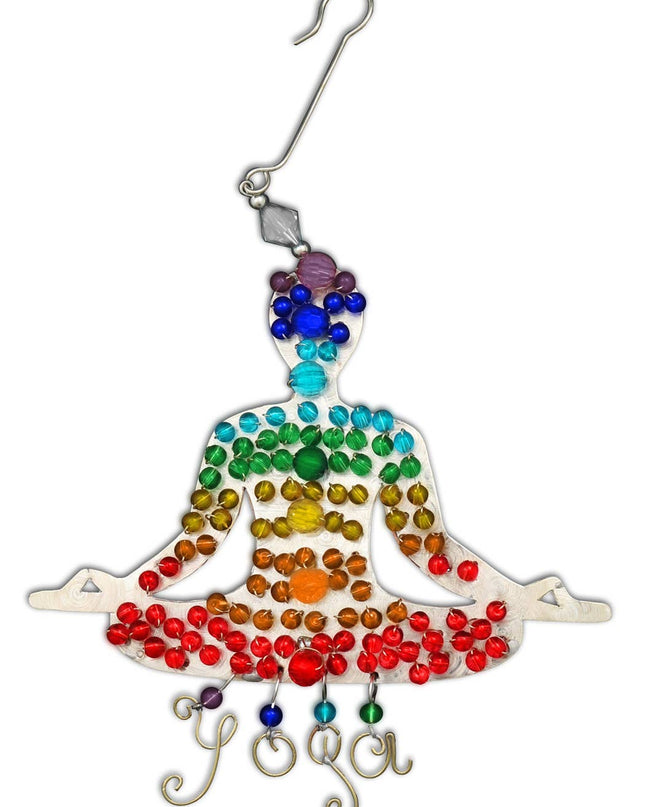Peaceful Yoga Ornament