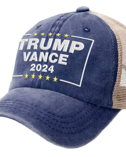 Trump Vance 2024 - Navy Trucker Hat - 2816