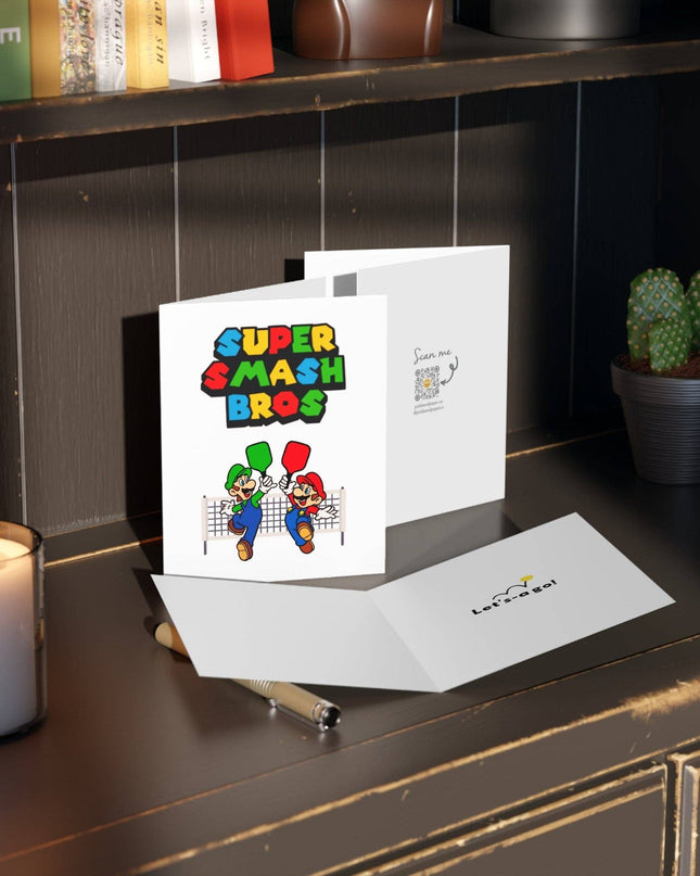 Super Smash Bros Pickleball Greeting Card