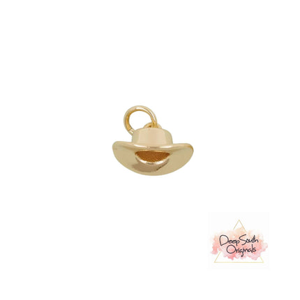 Lone Star Cowboy Hat Charm