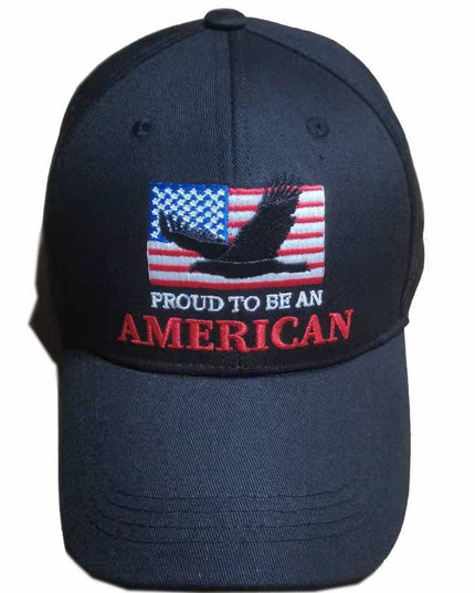 Proud American Hat (Black)