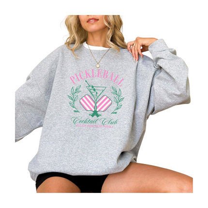 Pickleball Cocktail Club Sweatshirt