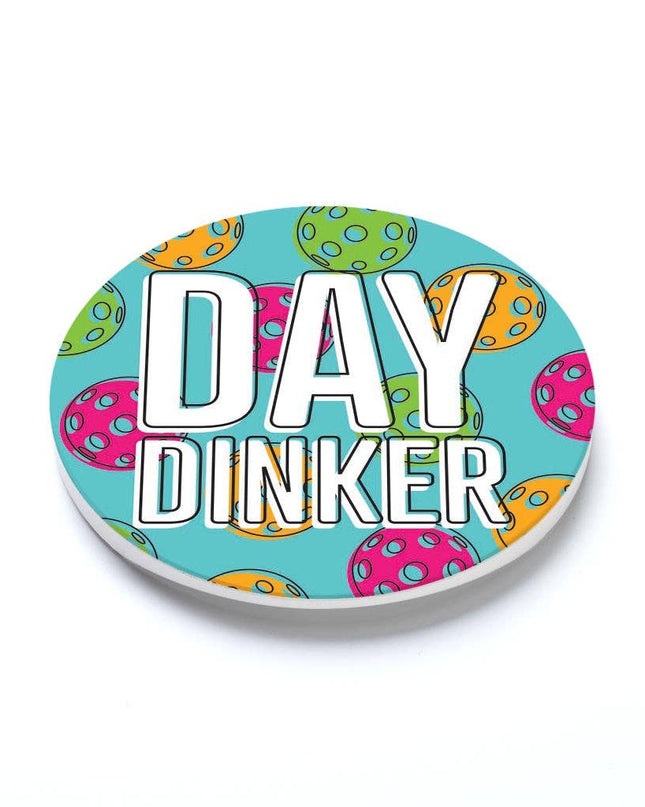 Car Coaster-Day Dinker Blue