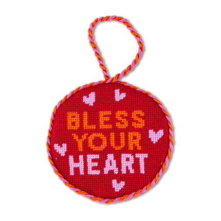 Bless Your Heart Ornament BagTag