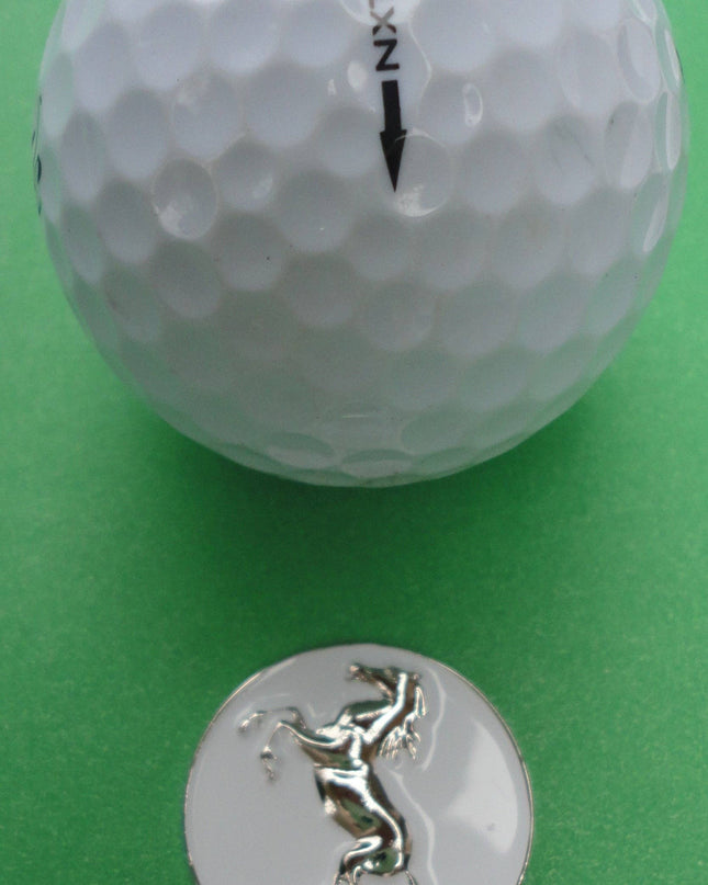 Chrome Stallion Ball Marker