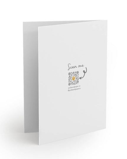 One More Game Pickleball Birthday Greeting Card