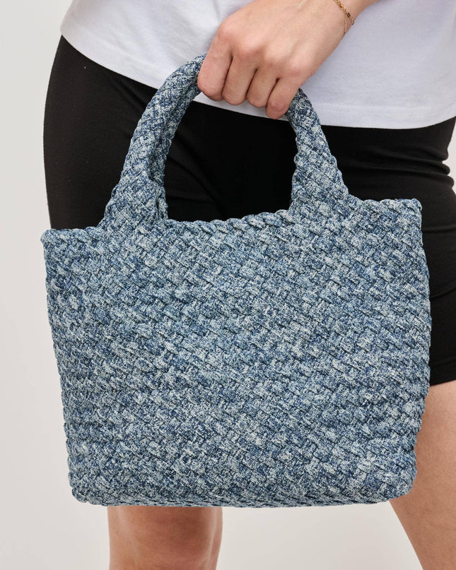Sky's The Limit - Small Denim Crossbody