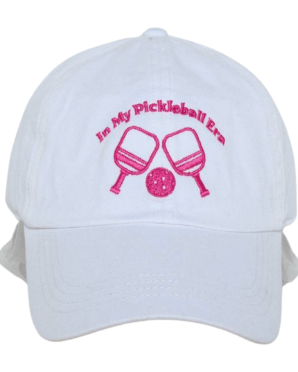 In My Pickleball Era Embroidered Baseball Cap