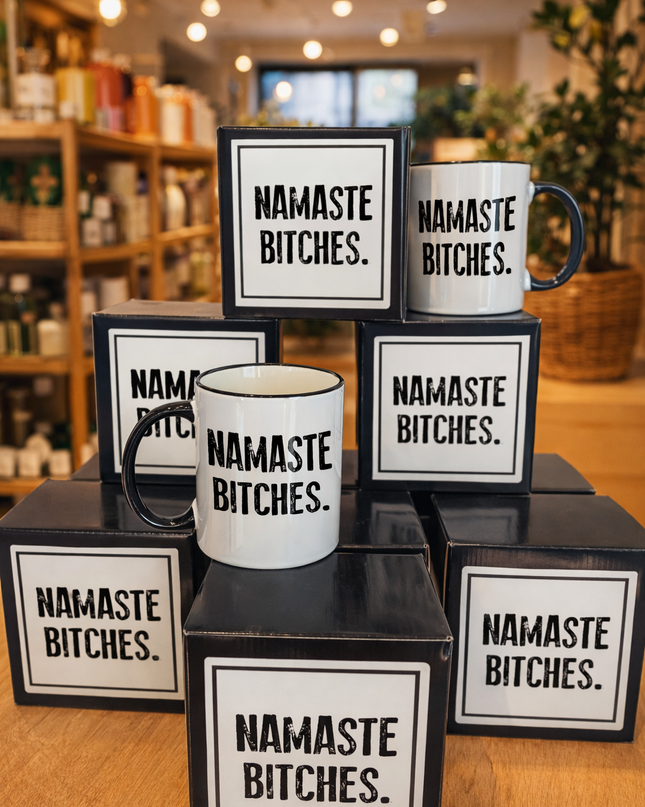 Quippy Namaste Bitches Mug