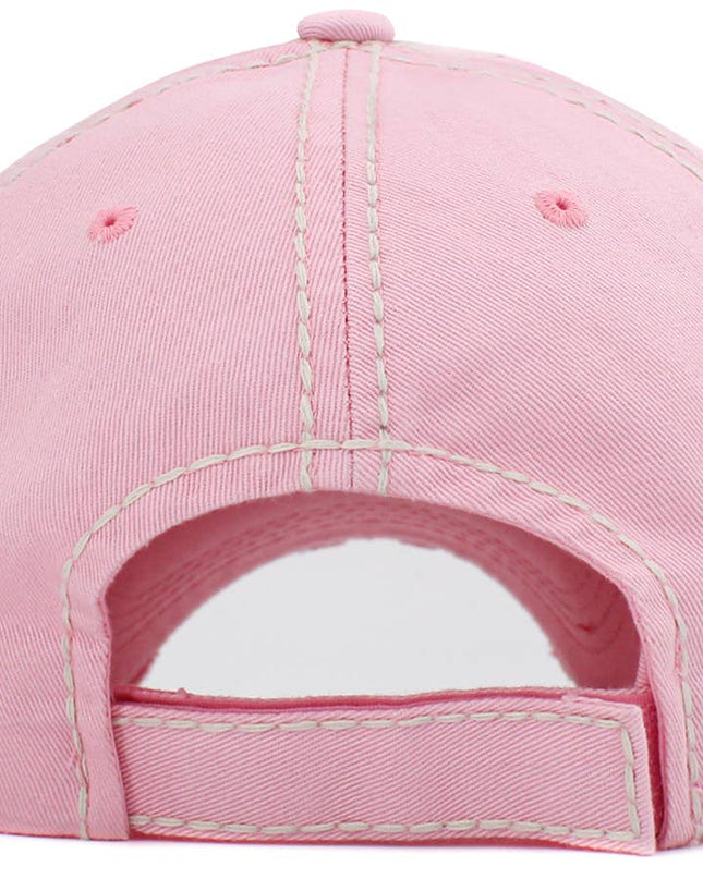 Happy People Play Pickleball Washed Vintage Ballcap