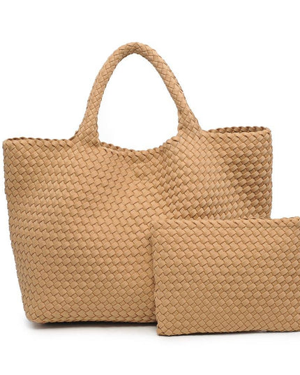 Sky's The Limit - Large Woven Neoprene Tote