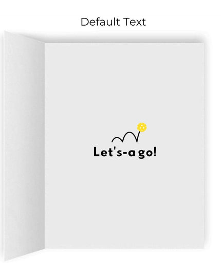Super Smash Bros Pickleball Greeting Card