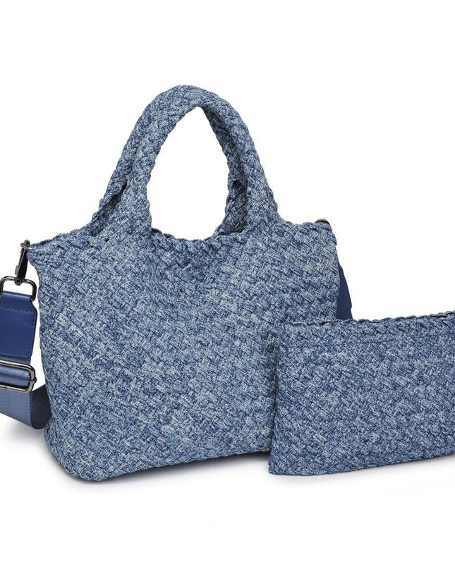 Sky's The Limit - Small Denim Crossbody