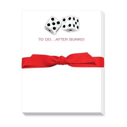 BUNCO MINI NOTEPAD
