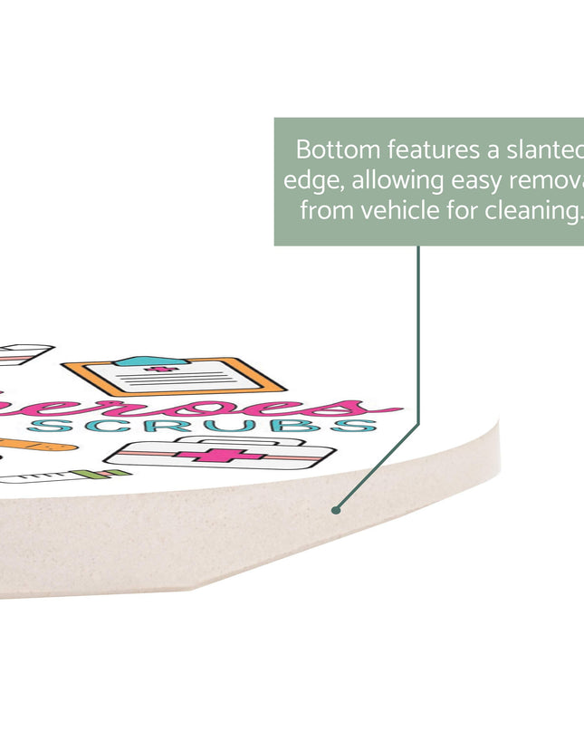 Car Coaster-Superheroes Wear Scrubs Icons