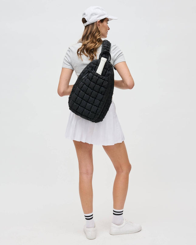 Match Point - Quilted Puffer Pickleball-Paddle Tennis Sling