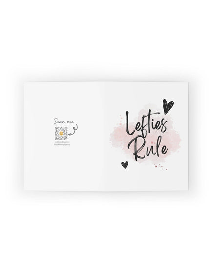 Lefties Rule Pickleball Greeting Card
