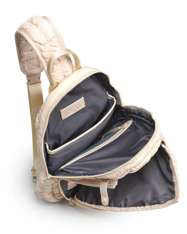 Match Point - Quilted Puffer Pickleball-Paddle Tennis Sling