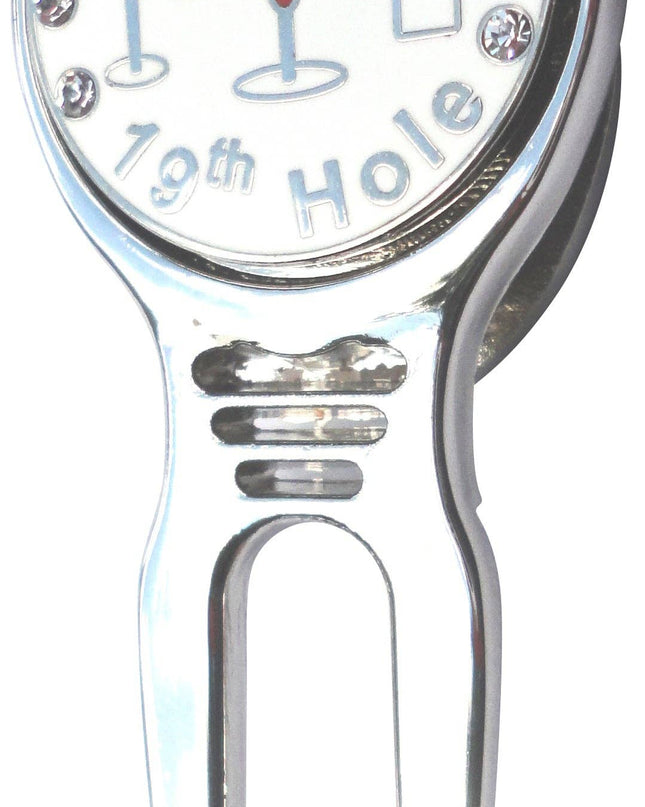 19th Hole w/ Crystals Ball Marker