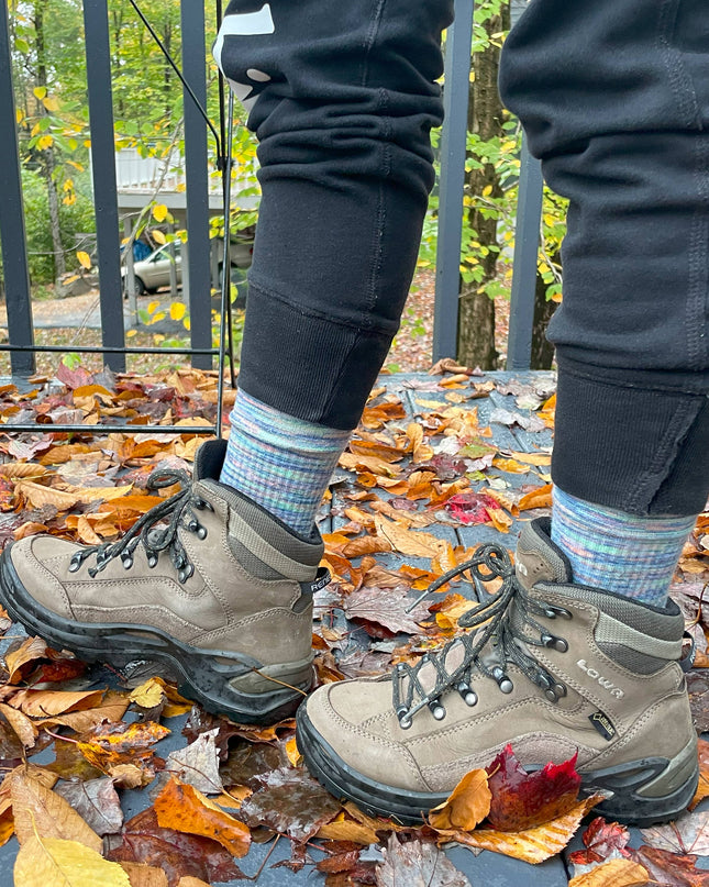 Spacedye | Compression Outdoor Medium Weight Crew For Women