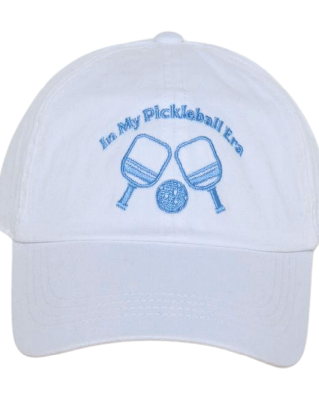 In My Pickleball Era Embroidered Baseball Cap