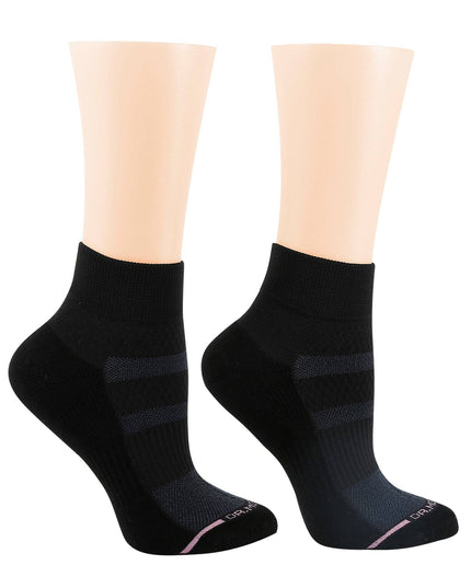 Solid Half-Cushion | Quarter Compression Socks For Women
