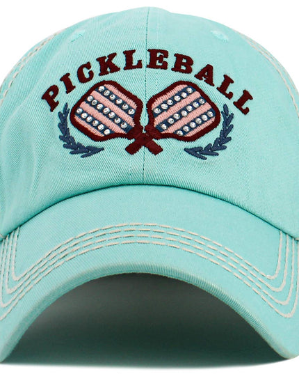 Pickleball Sparkle Vintage Ballcap