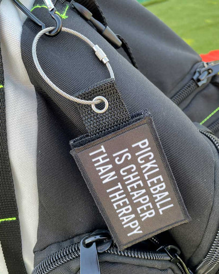 Pickleball Is Cheaper Than Therapy - Removable Patch