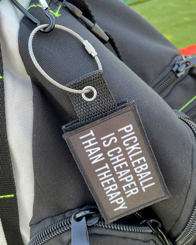 Pickleball Is Cheaper Than Therapy - Removable Patch