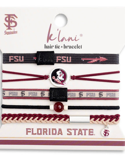 Florida State University Game Day Hair Tie Bracelets