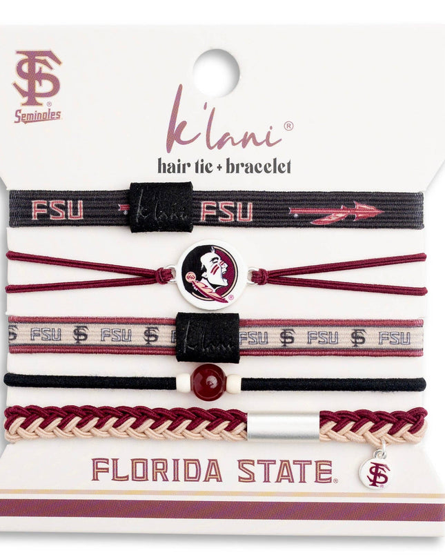 Florida State University Game Day Hair Tie Bracelets