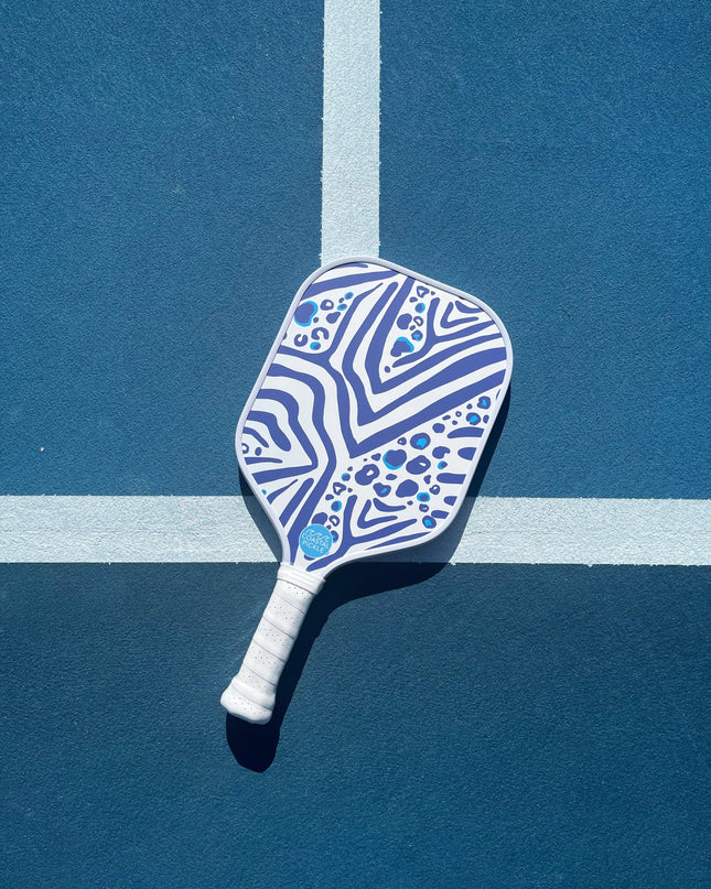 Zebra Cat Designer Pickleball Paddle