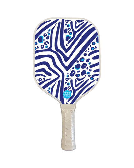 Zebra Cat Designer Pickleball Paddle