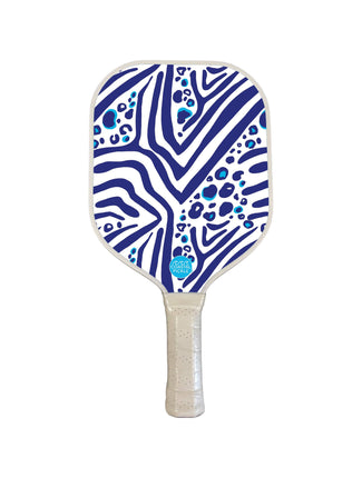Zebra Cat Designer Pickleball Paddle