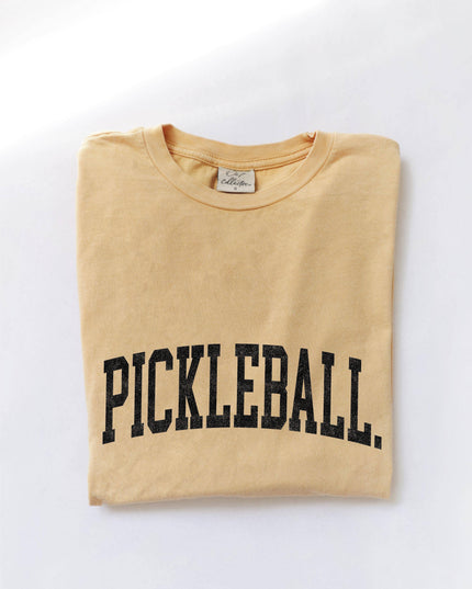 PICKLEBALL Mineral Washed Graphic T Shirt