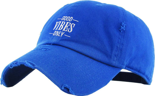 Good Vibes Vintage Dad Hat